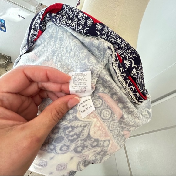 NWT One World Live and Let Live Women’s XXL Short Sleeve Tunic Top Boho Hippie - Picture 10 of 10